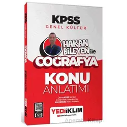 Yediiklim 2025 KPSS Hakan Bileyen ile Coğrafya Konu Anlatımı