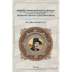 Modern Mısır Romancılarından ‘Alî el-Cârim ve “Seyyidetu’l-?u?ûr, Mera?u’l-Velîd, Şâ’ir Melik ve Ğad