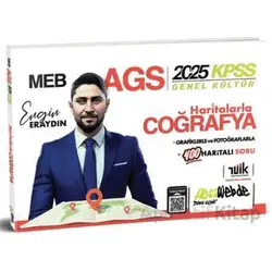 HocaWebde 2025 MEB AGS KPSS Haritalarla Türkiye Coğrafya