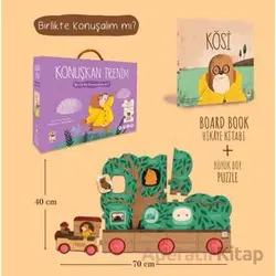 Kösi- Konuşkan Trenim - Ayşe Aydemir - Sincap Kitap