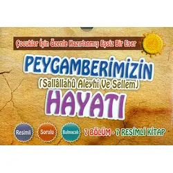 Çocuklar İçin Peygamberimizin Hayatı 7 Bölüm (7 Kitap)