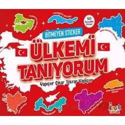 Bitmeyen Sticker - Ülkemi Tanıyorum - Kolektif - Bıcırık Yayınları