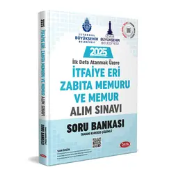 İtfaiye Eri, Zabıta Memuru ve Memur Alımı Sınavı Soru Bankası Data Yayınları