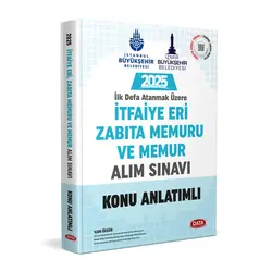 İtfaiye Eri, Zabıta Memuru ve Memur Alım Sınavı Konu Anlatımlı Data Yayınları