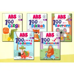 5-6 Yaş Okul Öncesi Akademik Başarı Serisi 5 Kitap Pinokyo Yayınları