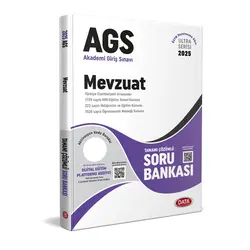 2025 AGS Ultra Serisi Mevzuat Çözümlü Soru Bankası Data Yayınları