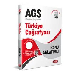 2025 AGS Ultra Serisi Türkiye Coğrafyası Konu Anlatımlı Data Yayınları