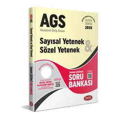 2025 AGS Ultra Serisi Sayısal ve Sözel Yetenek Çözümlü Soru Bankası Data Yayınları