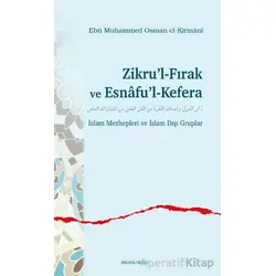 Zikru’l-Fırak ve Esnâfu’l-Kefera - Ebu Muhammed Osman el Kirmani - Ankara Okulu Yayınları