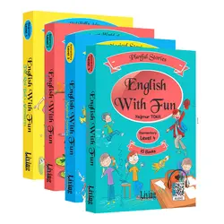 English With Fun Level (1-2-3-4) 40 İngilizce Hikaye Living Publications