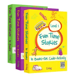 Fun Time Stories Level (1-2-3) 30 İngilizce Hikaye Living Publications