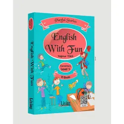 English With Fun Level 4 - 10 Kitap - Yağmur Toka - Living English Dictionary