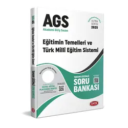 2025 AGS Ultra Serisi Eğitimin Temelleri, Türk Milli Eğitim Sistemi Data Yayınları