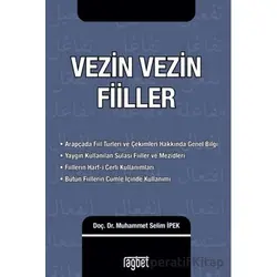 Vezin Vezin Fiiller - Muhammet Selim İpek - Rağbet Yayınları