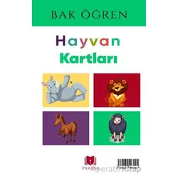 Bak Öğren Hayvanlar Kartları Parana Yayınları
