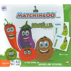 Sebzegiller Eşleştirme Kartları Matchingoo