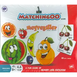 Meyvegiller Eşleştirme Kartları Matchingoo