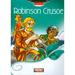 Robinson Crusoe - Yabancılar İçin Türkçe - Dilset Yayınları