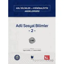 Adli Sosyal Bilimler –2– Cilt 6 - Kolektif - Adalet Yayınevi