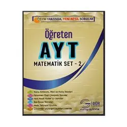 YKS AYT Öğreten Matematik Set 2 Gür Yayınları