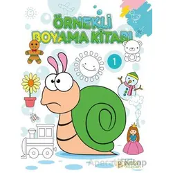 Örnekli Boyama Kitabı - 1 - Kollektif - Pırıltı Kitapları - Erkam