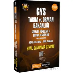 2025 GYS Tarım ve Orman Bakanlığı Görevde Yükselme Sınavlarına Hazırlık Konu Anlatımlı Soru Bankası