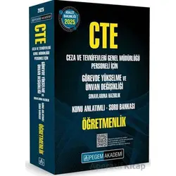 2025 GYS CTE Adalet Bakanlığı Ceza ve Tevkifevleri Genel Müdürlüğü Personeli İçin Görevde Yükselme v