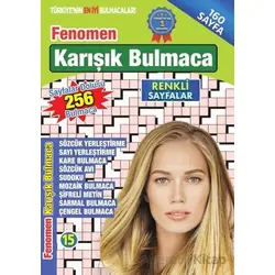 Fenomen Karışık Bulmaca 15 - Bertan Kodamanoğlu - Maxi Yayıncılık
