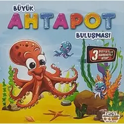 Hareketli Kitaplar Buluşması - Büyük Ahtapot Buluşması - Kolektif - 0-6 Yaş Yayınları