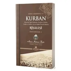 Kurban Risalesi - Ahmet Mahmut Ünlü - Ahıska Yayınevi