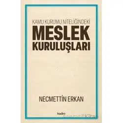 Kamu Kurumu Niteliğindeki Meslek Kuruluşları - Necmettin Erkan - Kadim Yayınları