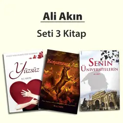 Ali Akın Seti (3 Kitap) Paket Kitap Kampanyası