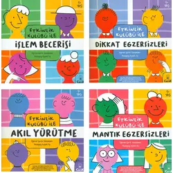 5+ Yaş Etkinlik Kulubü Serisi (4 Kitap) Floki Çocuk