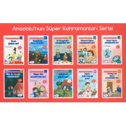 Anadolunun Süper Kahramanları Serisi (10 Kitap) Floki Çocuk