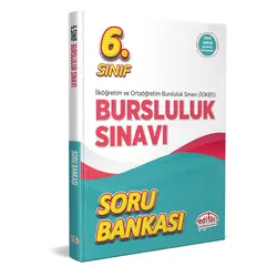 Editör 6.Sınıf Bursluluk Sınavı Soru Bankası