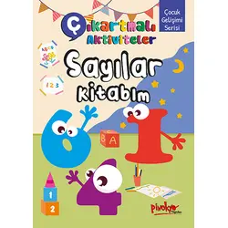 Çıkartmalı Aktiviteler Sayılar Kitabım - Buçe Dayı - Pinokyo Yayınları