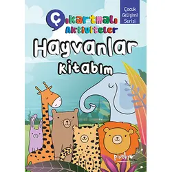 Çıkartmalı Aktiviteler Hayvanlar Kitabım - Buçe Dayı - Pinokyo Yayınları