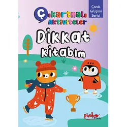 Çıkartmalı Aktiviteler Dikkat Kitabım - Buçe Dayı - Pinokyo Yayınları