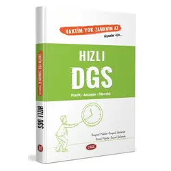 Data Hızlı DGS Vaktim Yok Zamanım Az Diyenler İçin
