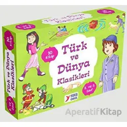 2. ve 3. Sınıf Türk ve Dünya Klasikleri Kutulu Set - Kolektif - Yuva Yayınları
