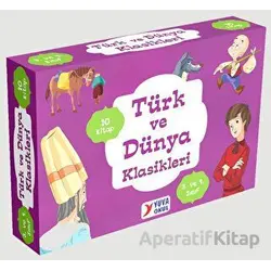 3. ve 4. Sınıf Türk ve Dünya Klasikleri Kutulu Set - Kolektif - Yuva Yayınları