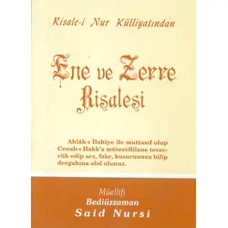 Ene ve Zerre Risalesi Cep Boy - Bediüzzaman Said Nursi - Envar Neşriyat
