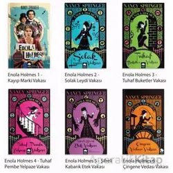 Enola Holmes 6 Kitap Set - Nancy Springer - Eksik Parça Yayınları