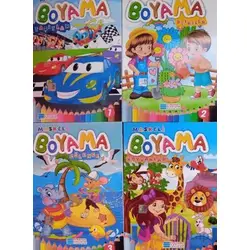 Maskeli Boyama Kitabı 4 lü Set - Kolektif - Evrensel İletişim Yayınları
