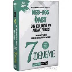 2025 MEB-AGS-ÖABT Din Kültürü Ve Ahlak Bilgisi İmam Hatip Lisesi Meslek Dersleri Öğretmenliği Tamamı