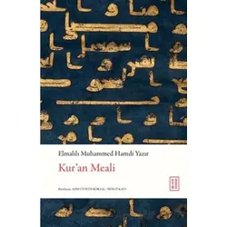 Kur’an Meali - Elmalılı Muhammed Hamdi Yazır - Ketebe Yayınları