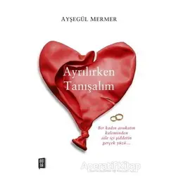 Ayrılırken Tanışalım - Ayşegül Mermer - Mona Kitap