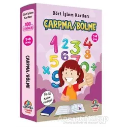 Çarpma Bölme - Dört İşlem Kartları 7-8 Yaş - Kolektif - Yağmur Çocuk