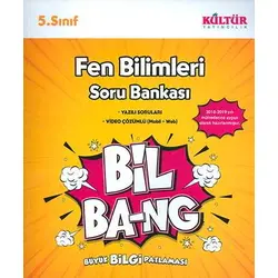 Kültür 5.Sınıf Bil-Bang Fen Bilimleri Soru Bankası