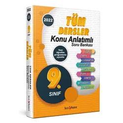 Tercih Akademi 2022 9.Sınıf Tüm Dersler Konu Anlatımlı Soru Bankası